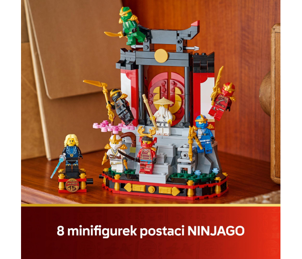 LEGO NINJAGO 71866 Ozdoba z postaciami ninja — 15-lecie - 1473545 - zdjęcie 7